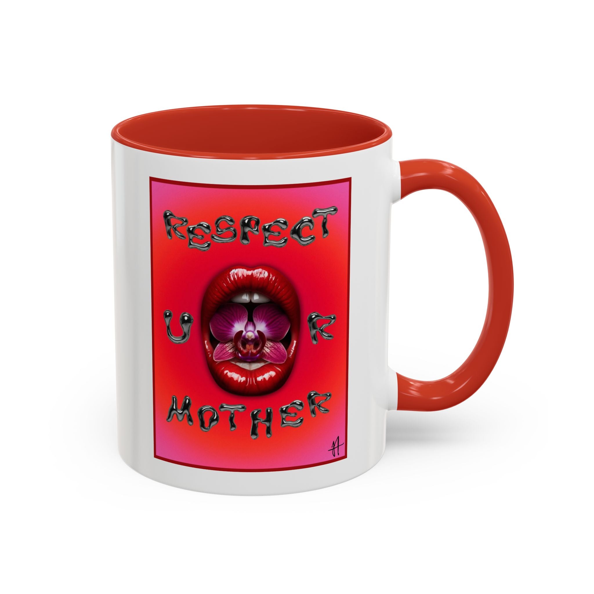 ‘Respect your Mother’ Mug (righty)